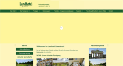 Desktop Screenshot of landhotel-loewenbruch.de